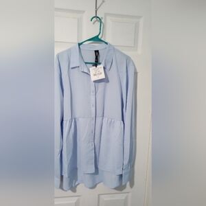 Agnes Dora light blue blouse